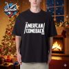 Charlie Kirk The American Comeback Unisex T Shirt