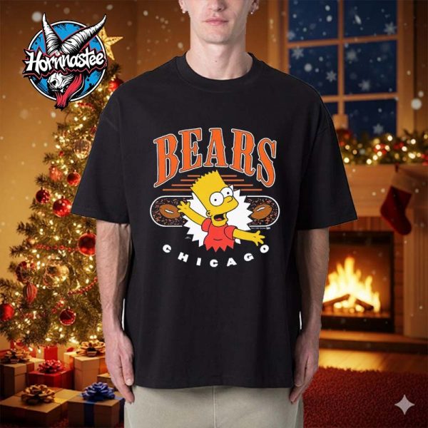 Chicago Bears x The Simpsons Unisex T Shirt