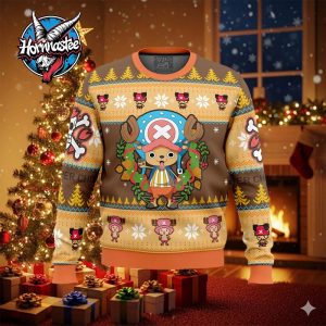Christmas Tony Chopper One Piece Ugly Christmas Sweater