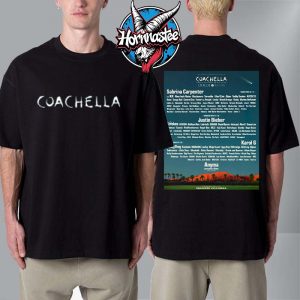 Coachella Valley Music and Arts Festival 2026 At Empire Polo Club In Indio California On April 2026 Line Up Artis Unisex T Shirt Two Sided