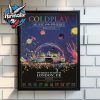 Coldplay London UK Music Of The Spheres World Tour On September 3 12 2025 At Wembley Stadium Poster Home Decor Canvas