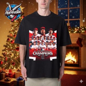 Congrats Cleveland Guardians MLB Winner American League Central Division Champions 2025 Unisex T Shirt
