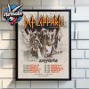 Avenged Sevenfold Event Poster On August 31 2025 And September 1 2025 At Soldier Field In Chicago Illinois Poster Home Decor Canvas