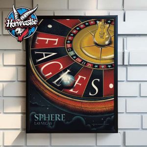 Eagles Band Event Poster At Sphere Las Vegas On September 12 and 13 2025 Poster Home Decor Canvas