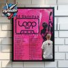 Ed Sheeran Loop Tour 2026 North America 2026 Schedule Tour Dates Poster Home Decor Canvas