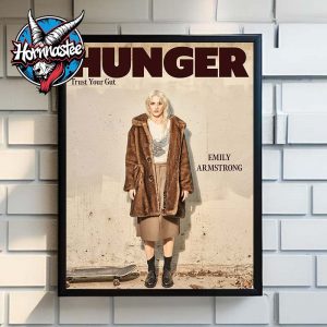 Emily Armstrong Hunger Magazine Trust Your Gut Poster Home Decor Canvas