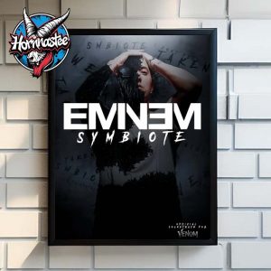 Eminem Symbiote Official Soundtrack For Venom Poster Home Decor Canvas