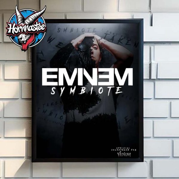 Eminem Symbiote Official Soundtrack For Venom Poster Home Decor Canvas