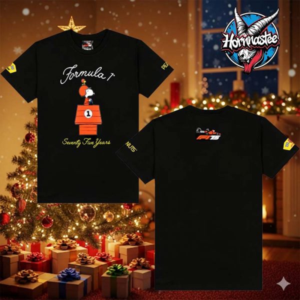 F1 x Snoopy Peanuts Dog House Unisex T Shirt