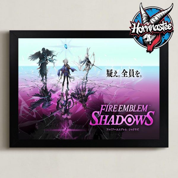 Fire Emblem Shadows Nitendo Game Released Poster Horizontal