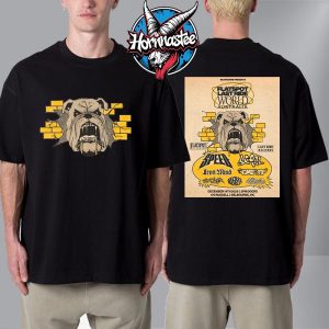 Flatspot Records Last Ride World Australia Poster Line Up December 14 2025 Melbourne VIC Unisex T Shirt Two Sided