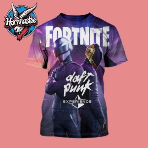 Fortnite x Daft Punk Experience All Over Print Shirt