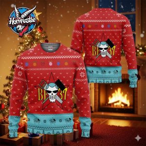 Franky Symbol One Piece Ugly Christmas Sweater