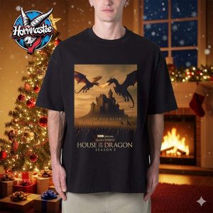 Game Of Thrones House Of The Dragon Season 3 Fire Will Reign On June 2026 Unisex T Shirt