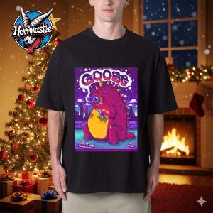 Goose Chicago Illinois Show On September 20 2025 At Huntington Bank Pavilion at Northerly Island Unisex T Shirt