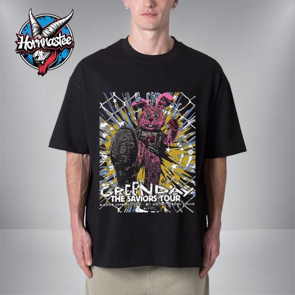 Green Day The Saviors Tour 2025 At Estadio Huracan On September 3 2025 In Buenos Aires Argentina Unisex T Shirt