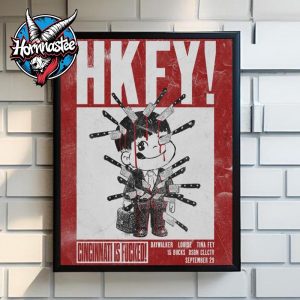 HKFY Hong Kong Fuck You Cincinnati Is Fucked September 29 2025 Cincinnati Ohio Poster Home Decor Canvas