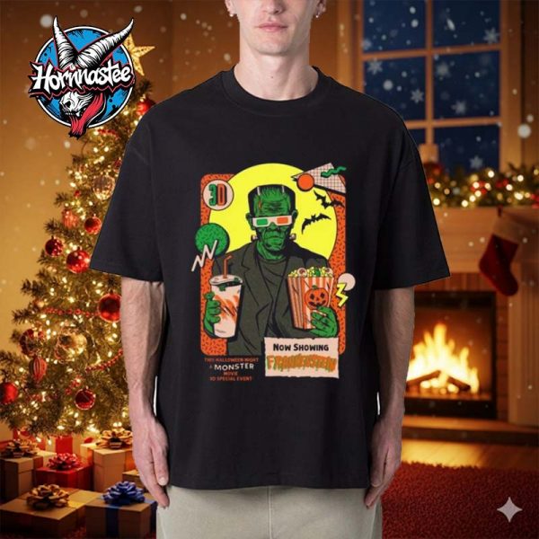 Halloween Tee Frankenstein 3D Unisex T Shirt