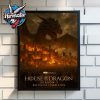 Congrats Los Angeles Dodgers The Champion NL West Division Champions 2025 Poster Home Decor Canvas