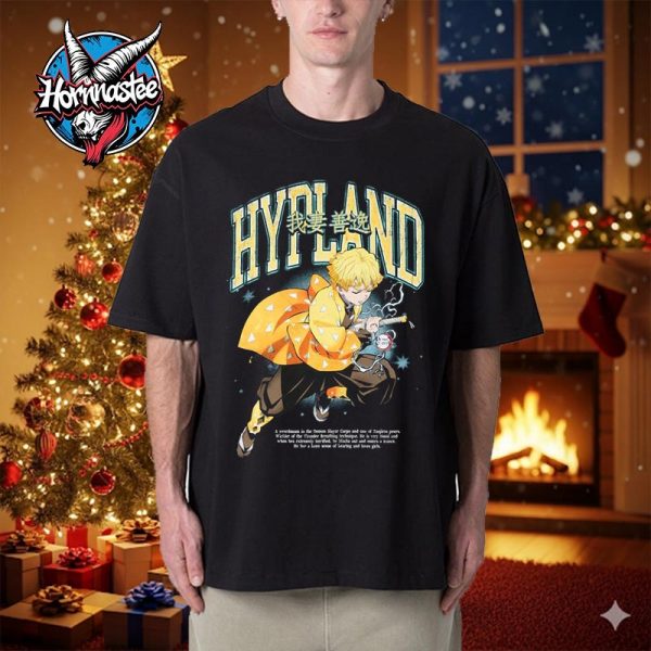 Hypland x Demon Slayer Thunder Clap Zenitsu Unisex T Shirt