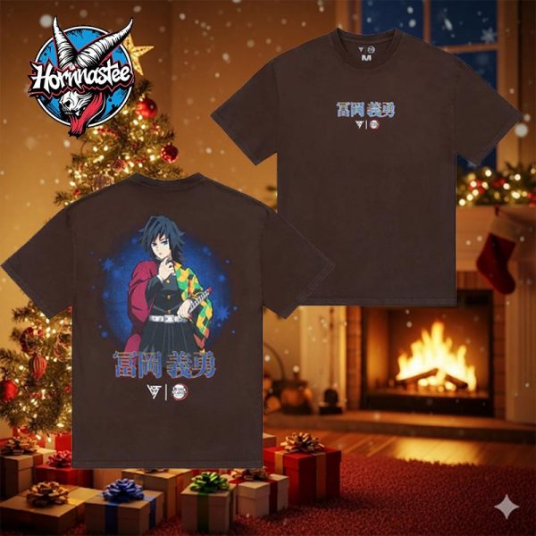Hypland x Demon Slayer Tomioka Giyu Air Brush Unisex T Shirt