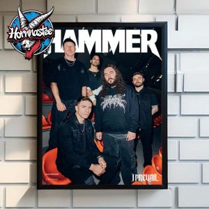 I Prevail x Metal Hammer Magazine Issue 405 Poster Home Decor Canvas