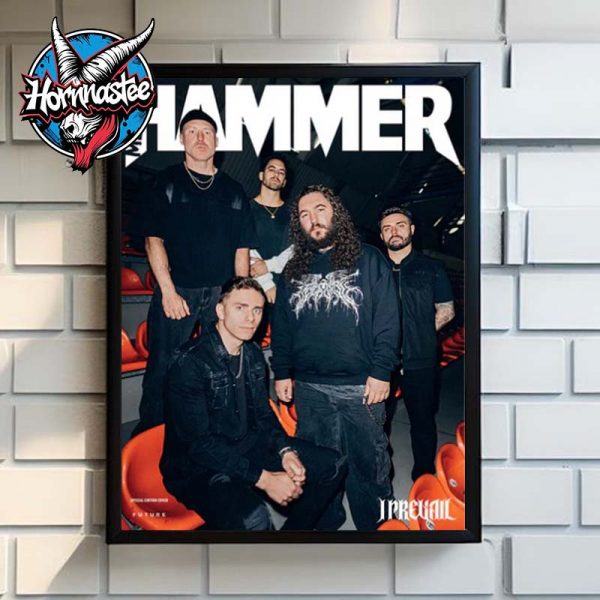 I Prevail x Metal Hammer Magazine Issue 405 Poster Home Decor Canvas