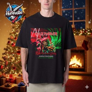Iron Maiden Run For Your Lives World Tour 2026 Unisex T Shirt