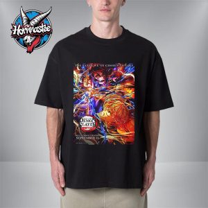 Kimetsu no Yaiba Demon Slayer Infinity Castle New Key Visual In Theaters September 12 2025 Unisex T Shirt