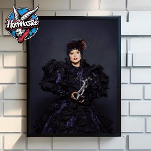 Lady Gaga Artis Of The Year Video Music Arwards MTV 2025 Poster Home Decor Canvas