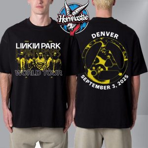 Linkin Park From Zero World Tour 2025 Denver Merch Tee At Ball Arena On September 3 2025 In Denver CO Unisex T Shirt Two Sided