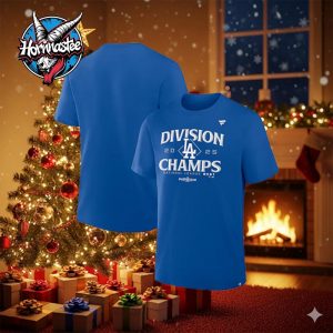 Los Angeles Dodgers MLB Royal 2025 NL West Division Champions Unisex T Shirt