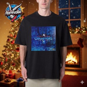 Los Angeles Dodgers Winners NL West Division Champions 2025 Unisex T Shirt
