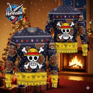 Luffy Wano Arc One Piece Ugly Christmas Sweater