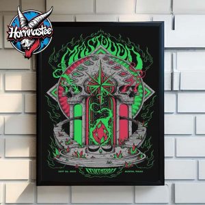 Mastodon Band At Levitation Festival 2025 On September 26 2026 In Austin Texas Poster Home Decor Canvas