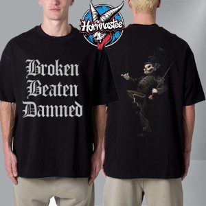 My Chemical Romance Long Live The Black Parade 2025 Merch Tee Broken Beaten Damned Unisex T Shirt Two Sided