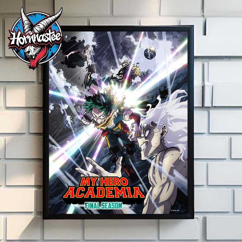 My Hero Academia Final Season Poster Comeback Netflix On October 4 2025 Poster Home Decor Canvas My Hero Academia Final Season Poster Comeback Netflix On October 4 2025 Poster Home Decor Canvas