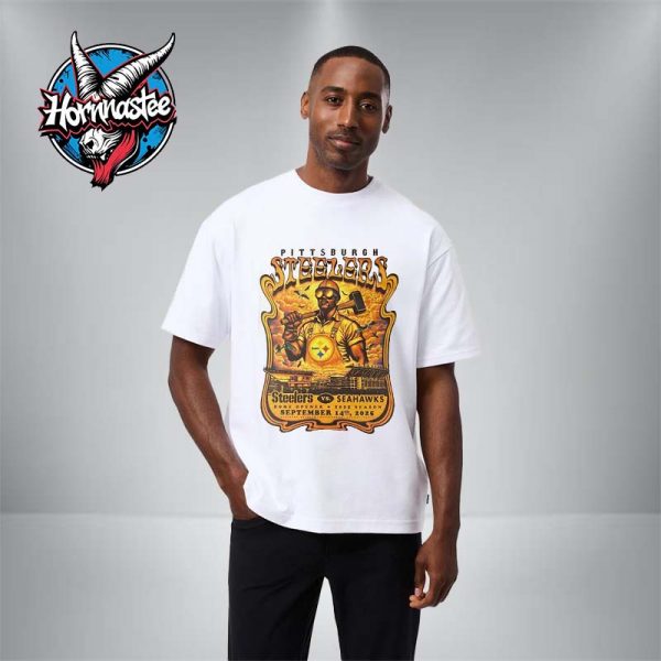 NFL 2025 Pittsburgh Steelers vs Seattle Seahawks Home Opener 2025 Season On September 14 2025 Unisex T Shirt