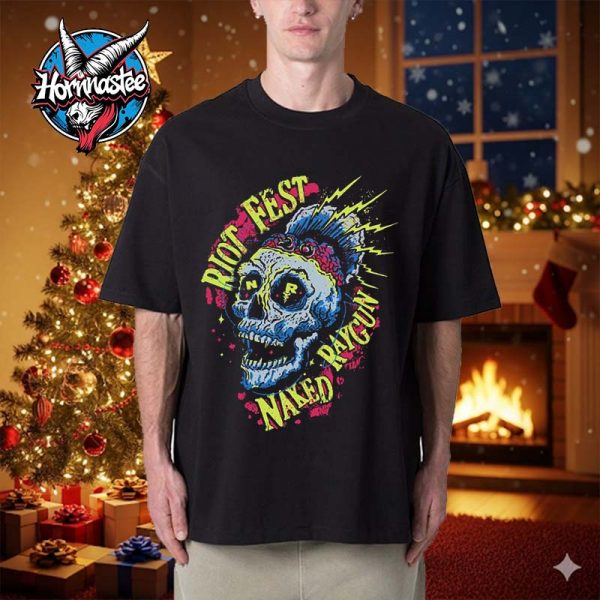 Naked Raygun x Riot Fest 2025 Exclusive Tee In Douglass Park Chicago On September 19 21 2025 Unisex T Shirt