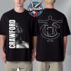 Terence Crawford x Nebraska Cornhuskers P4P King Team Crawford Unisex T Shirt Two Sided