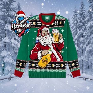 North Pole Ale LED Light Up Ugly Christmas Sweater