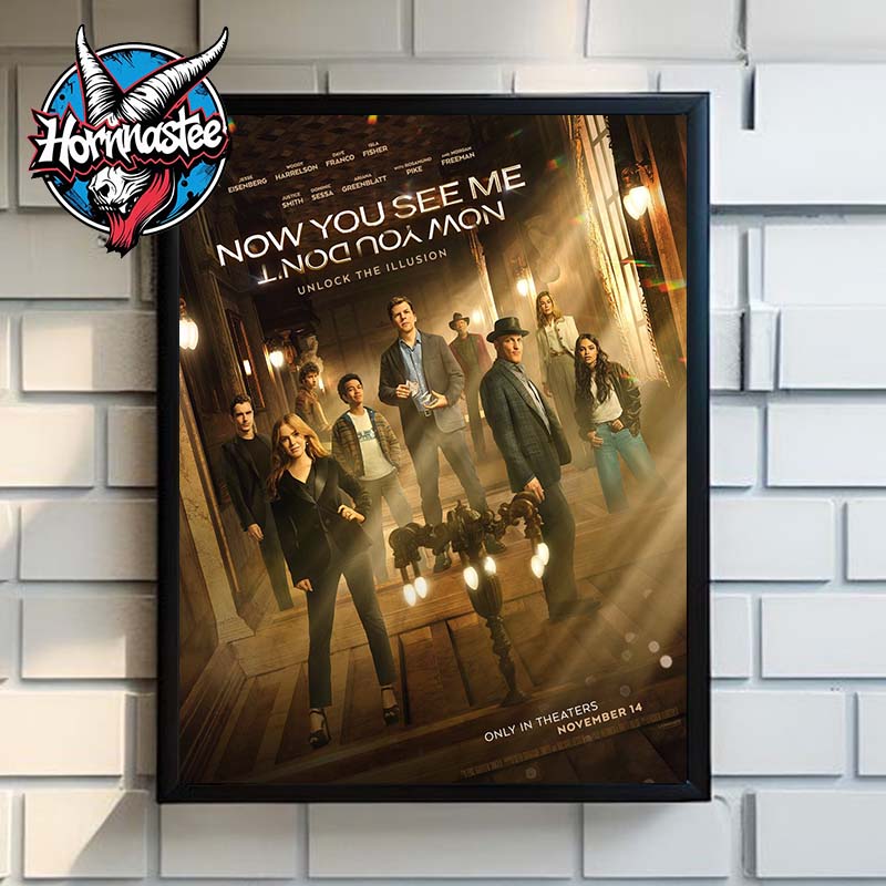 Now You See Me Now You Don't Official Poster Movie In Theaters November 14 2025 Poster Home Decor Canvas Now You See Me Now You Don't Official Poster Movie In Theaters November 14 2025 Poster Home Decor Canvas