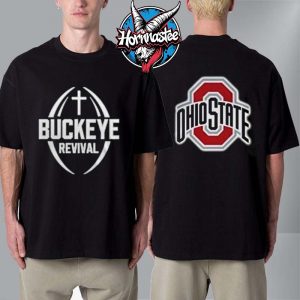 Ohio State Buckeyes Revival Jesus Unisex T Shirt Two Sided