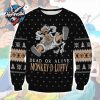 Portgas D Ace Symbol One Piece Ugly Christmas Sweater
