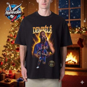 Ousmane Dembele Paris Saint Germain Winner Ballon D’or 2025 Unisex T Shirt
