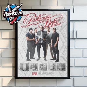 Parkway Drive 10 Years Anniversary IRE Album Poster Home Decor Canvas