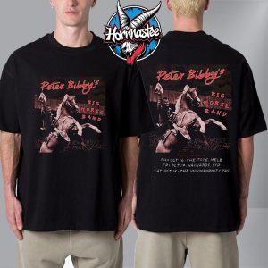 Peter Bibby Big Horse Band Poster Venue Show T Shirt Two Sided