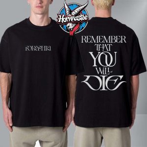 Polyphia Remember That You Will Die Logo Type Unisex T Shirt Two Sided