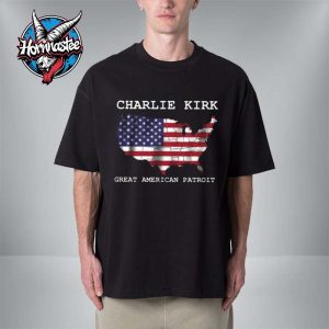 Pray For Charlie Kirk Great American Patroit Unisex T Shirt
