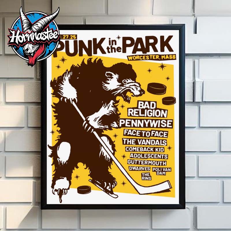 Punk In The Park Festival Line Up Poster Show At Worcester Massachusetts On September 27 2025 Poster Home Decor Canvas Punk In The Park Festival Line Up Poster Show At Worcester Massachusetts On September 27 2025 Poster Home Decor Canvas